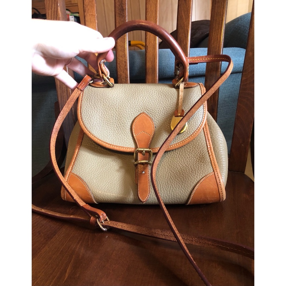 Vintage Dooney & Bourke AWL carpet bag crossbody